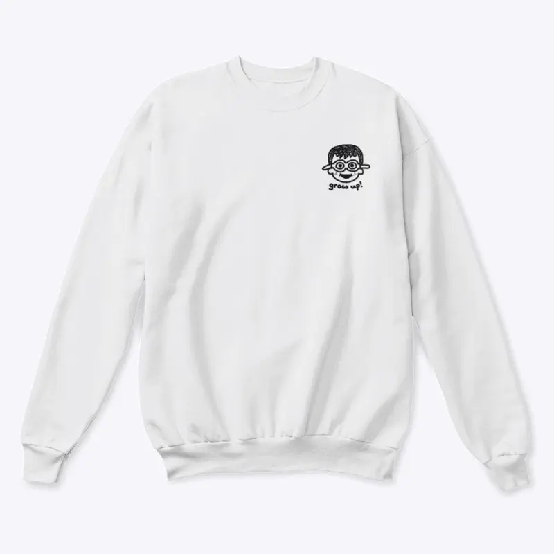 Grow Up! Doodle Crewneck