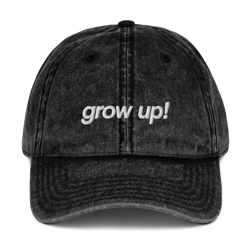 Grow Up! Vintage Hat